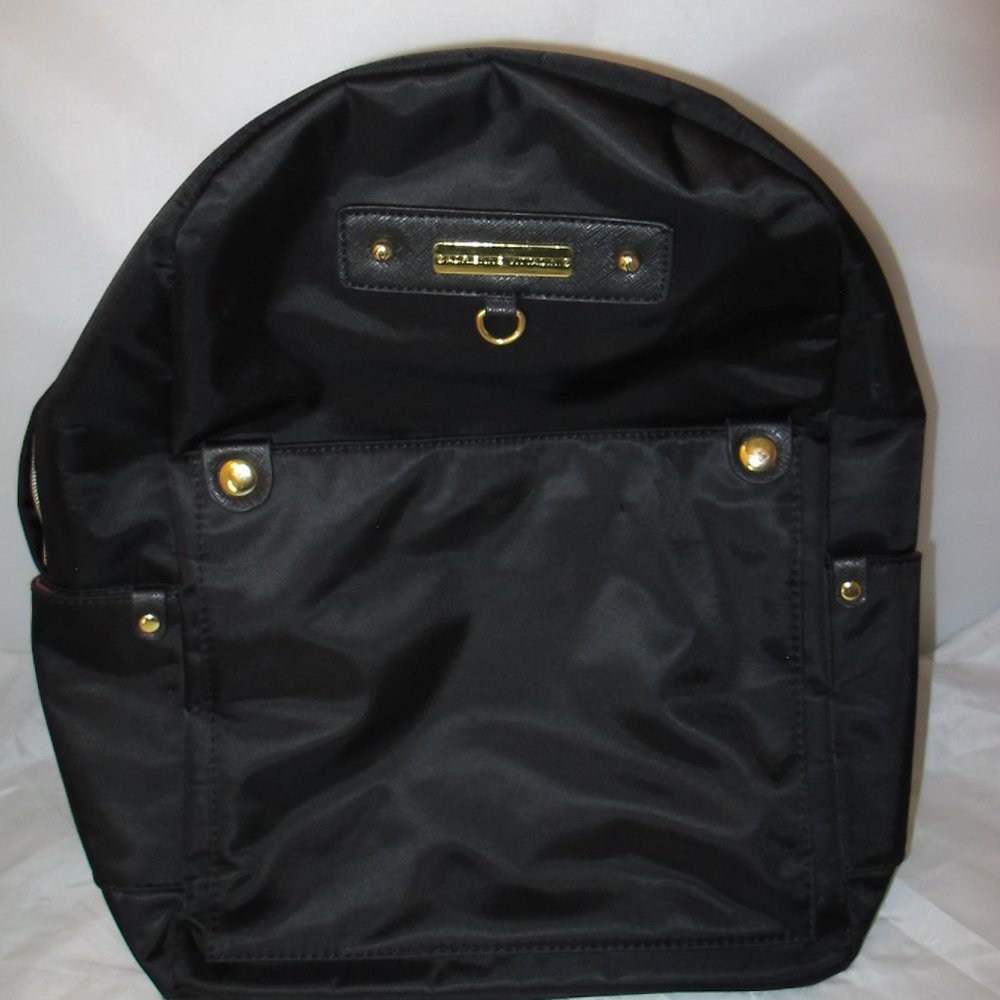 Adrienne Vittadini black backpack bag - Picture 2 of 9